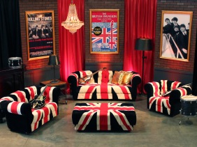 Union Jack Lounge Furniture - Town & Country Event Rentals